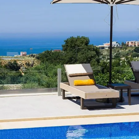 Luxury Cretan With Private Pools Villa *